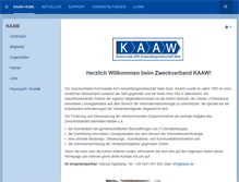 Tablet Screenshot of kaaw.de